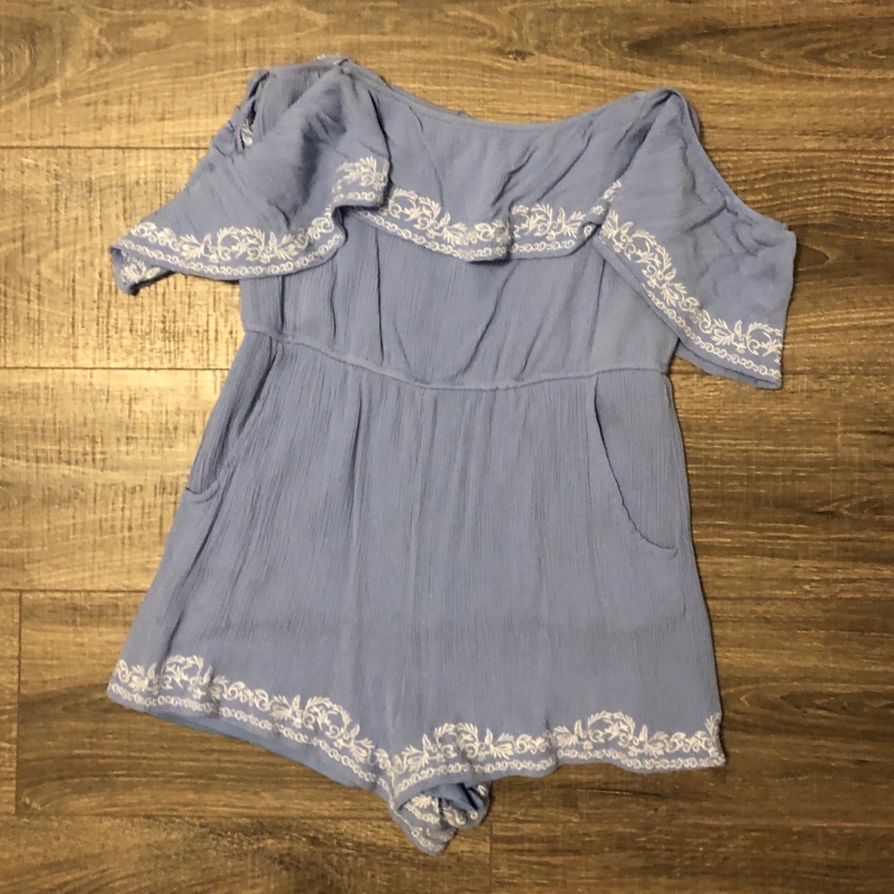 Blue Romper